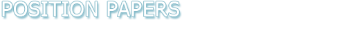 Position Papers